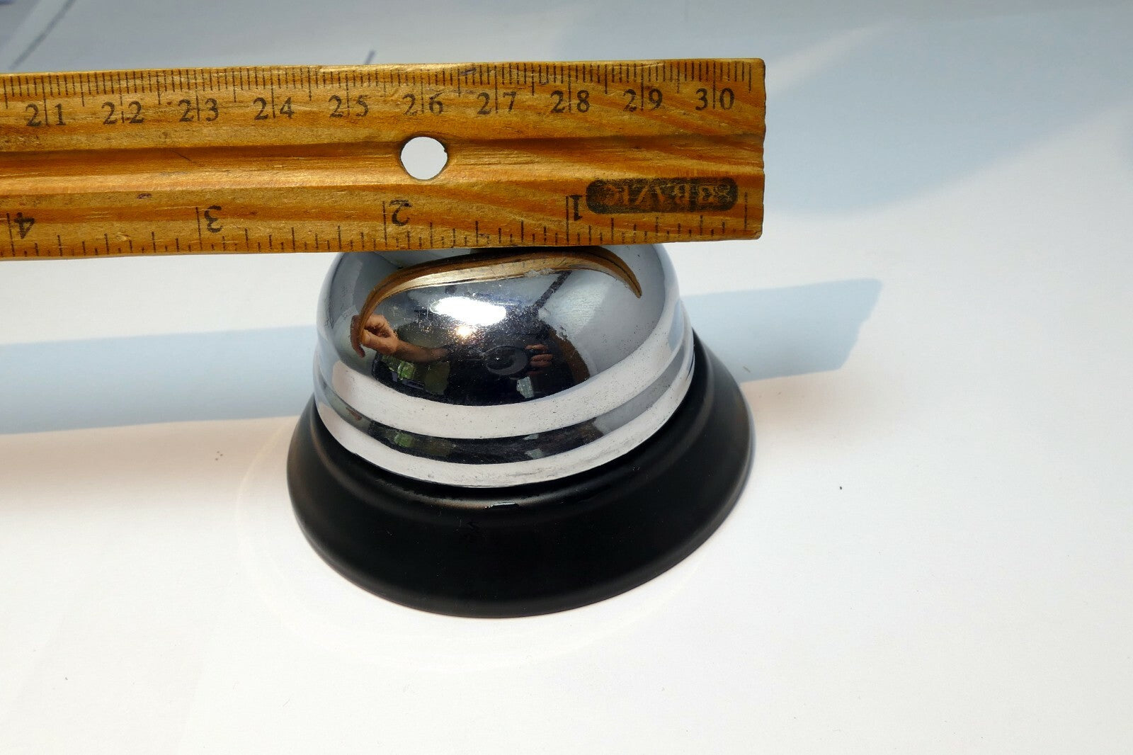 BEVIN BROS BELL  SERVICE DESK HOTEL RECEPTION SCHOOL counter bell