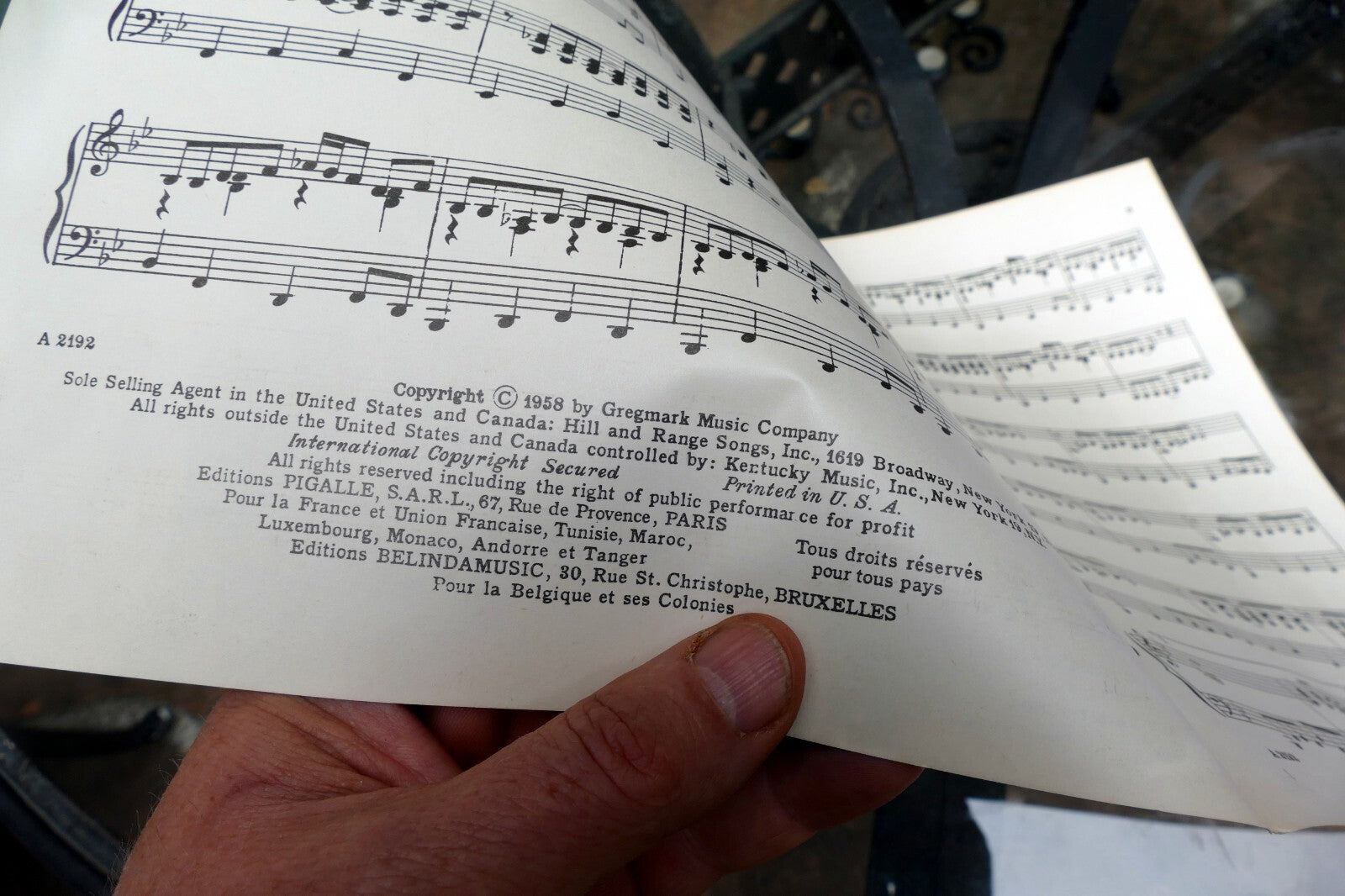 Ramrod by Al Casey   1958 Sheet Music Gregmark Music Duane Eddy