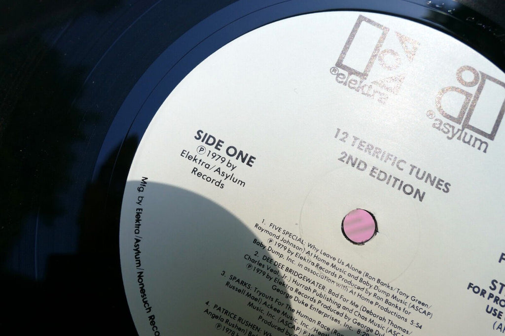 12 Terrific Tunes LP Promo 1-79 2ND Edition 3-79 Asylum / Elektra 1979