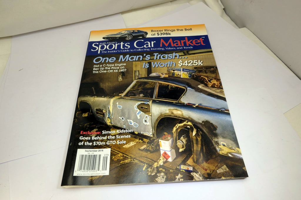 Sport Car Market Magazine September 2018 Guide to Collecting Investing trends