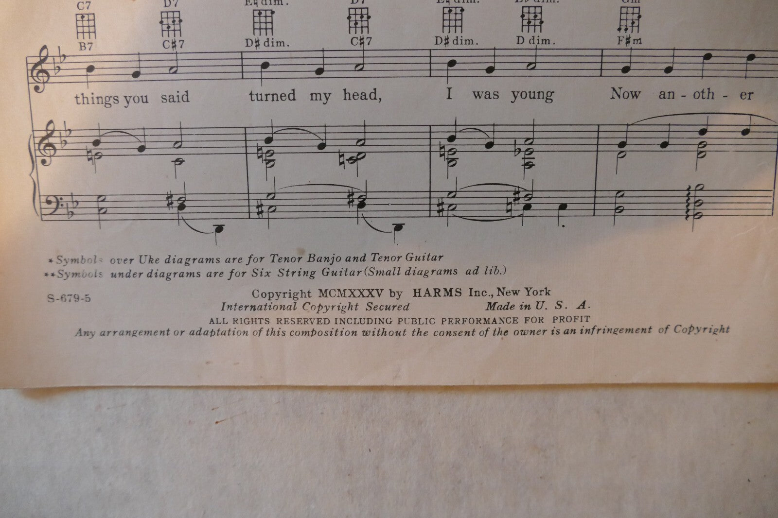 You Let Me Down, 1935 from "Stars Over Broadway", by Al Dubin and Harry Warren
