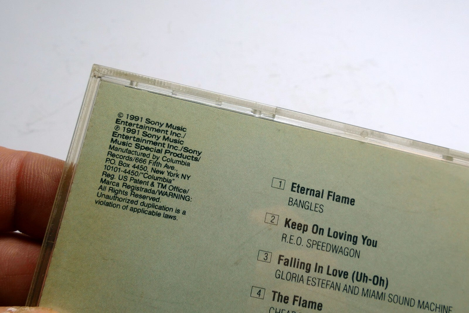 Keep on Loving You CD  A 22162 Sony Music 1991