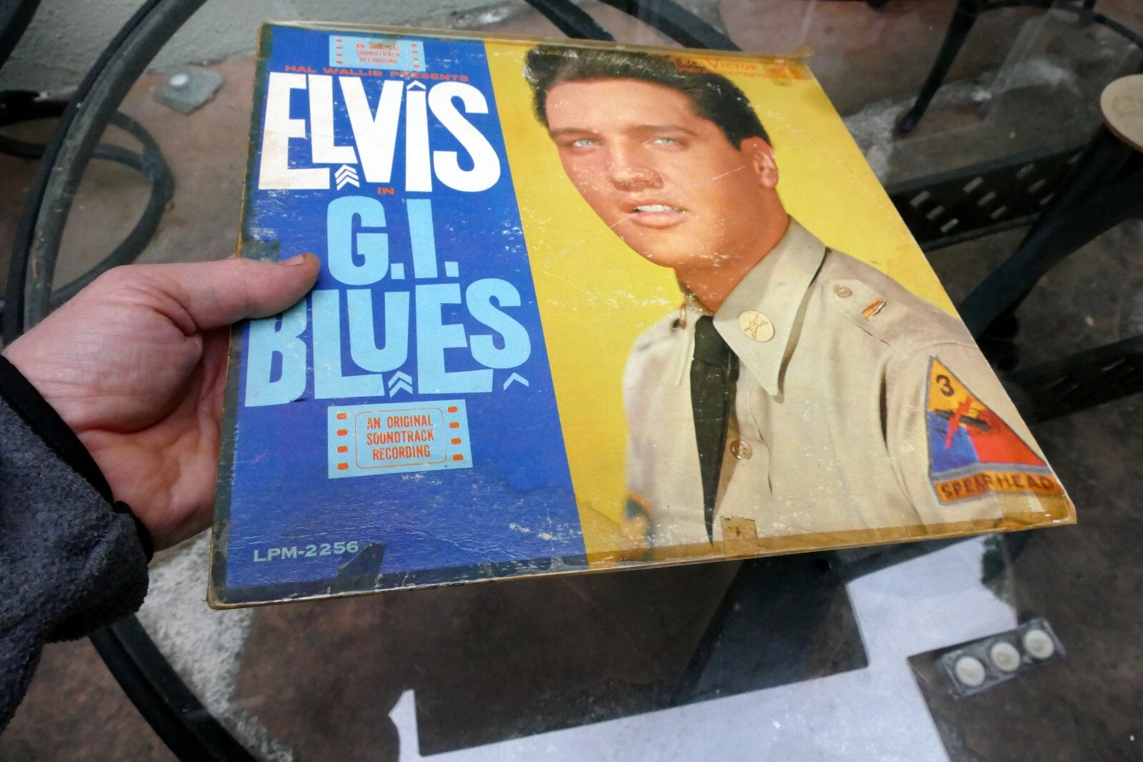 1960 Elvis Presley  – G. I. Blues LPM-2256 Mono  - ALBUM ART COVER ONLY