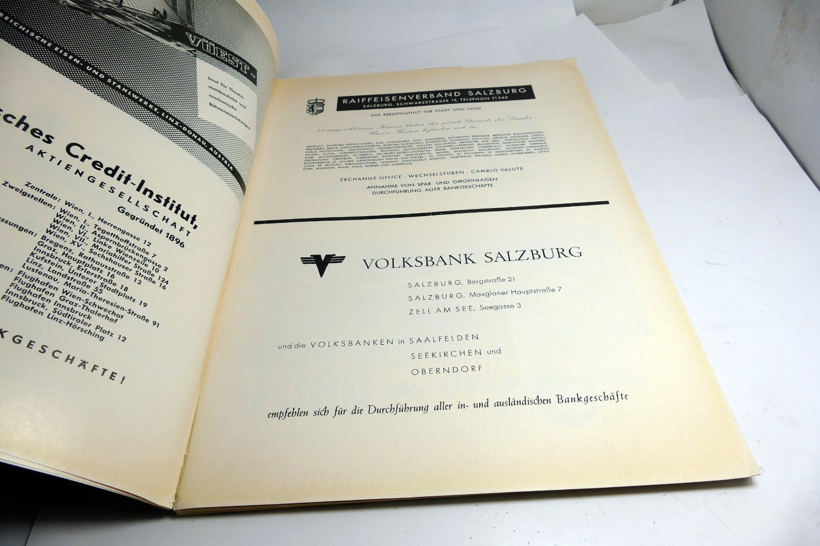1959 Salzburger Festspiele Alpenjournal Österreich mit separatem Programmheft