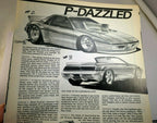 Pontiac magazine clippings advertisement ad p dazzled car craft 1983