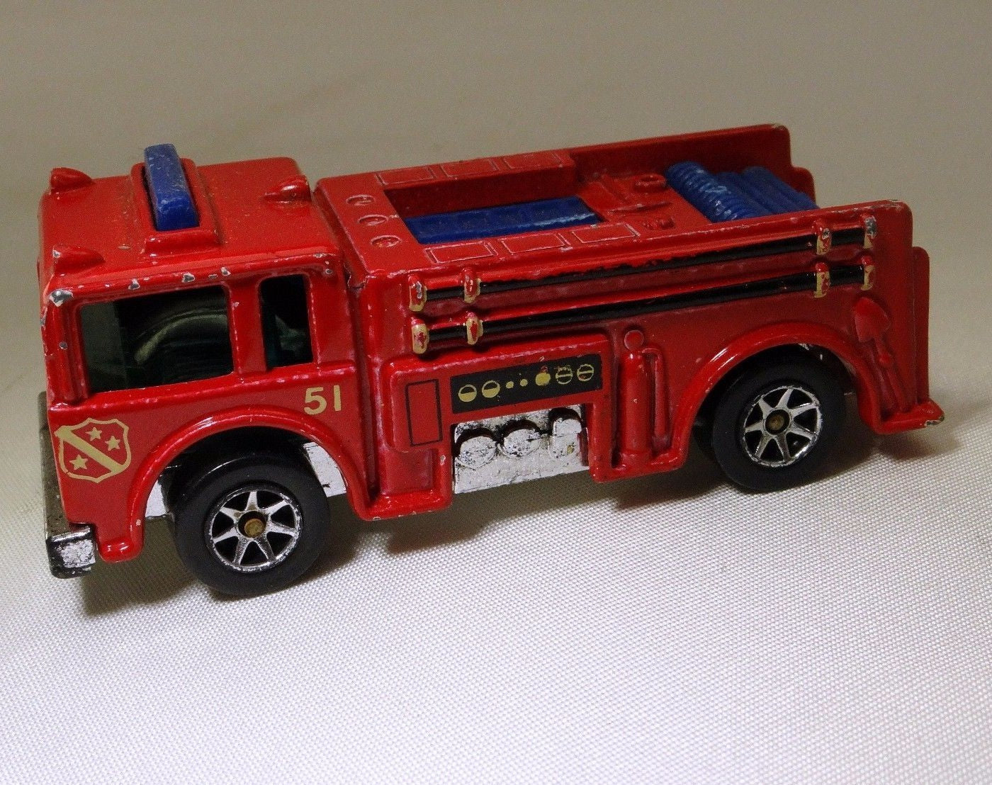 Hot Wheels  Mattel Fire Truck Red Engine 1976 vintage prototyp