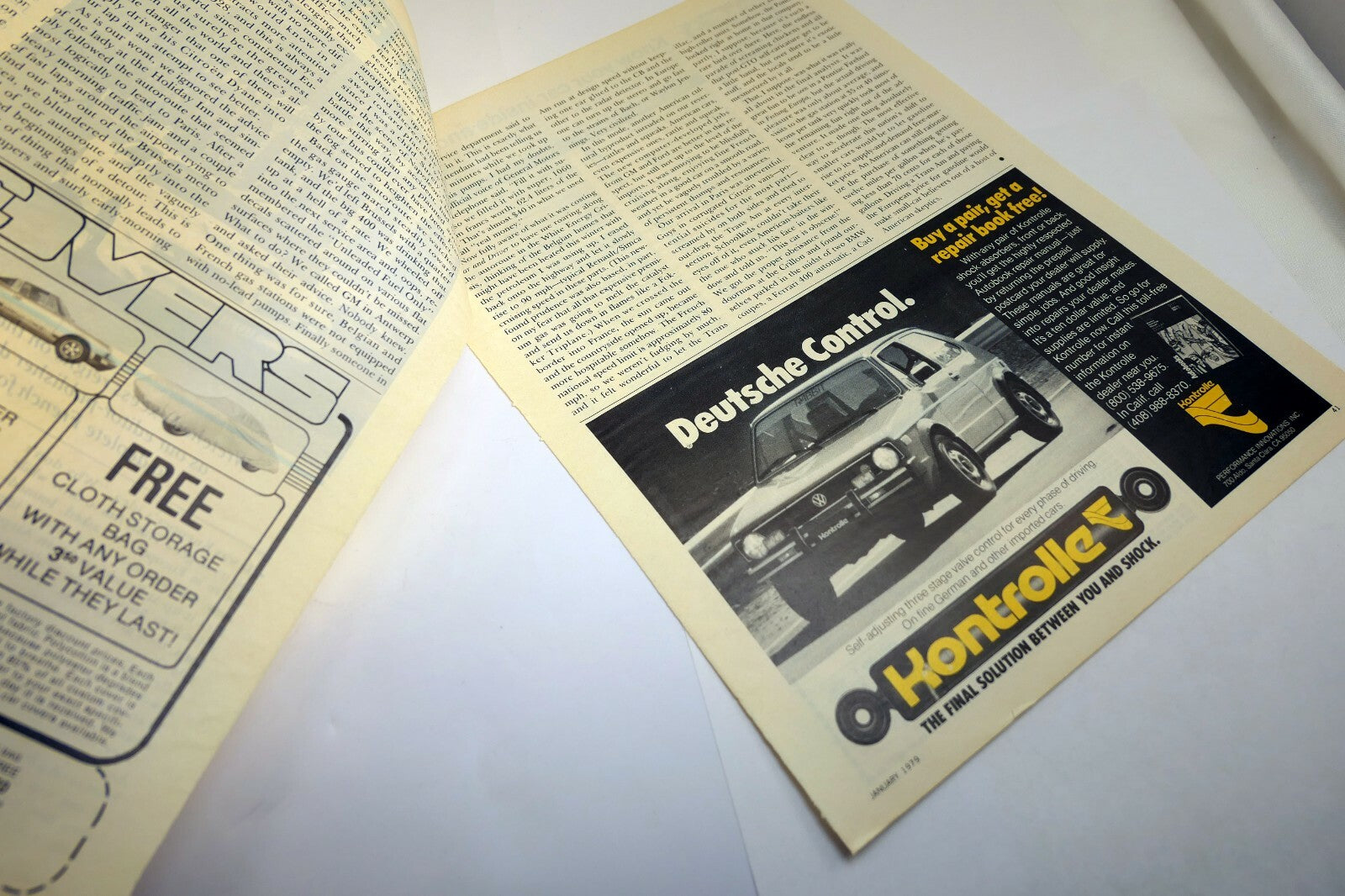 Pontiac "Paris by Trans AM" 1979 Magazine clipping advertisement Ad Car & Driver