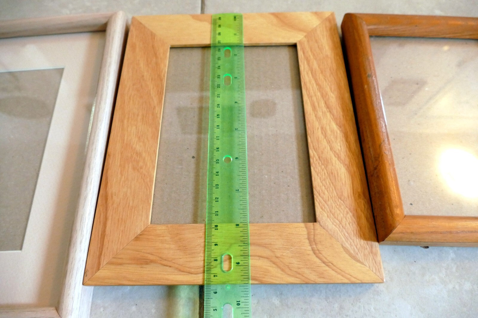 Pack of 3 Three Solid Wood Picture Portrait Frame  5X7" Art Photo  lot