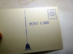 Post Card Lincoln Memorial Monument Washington DC 186 Linen 1940's US Capitol