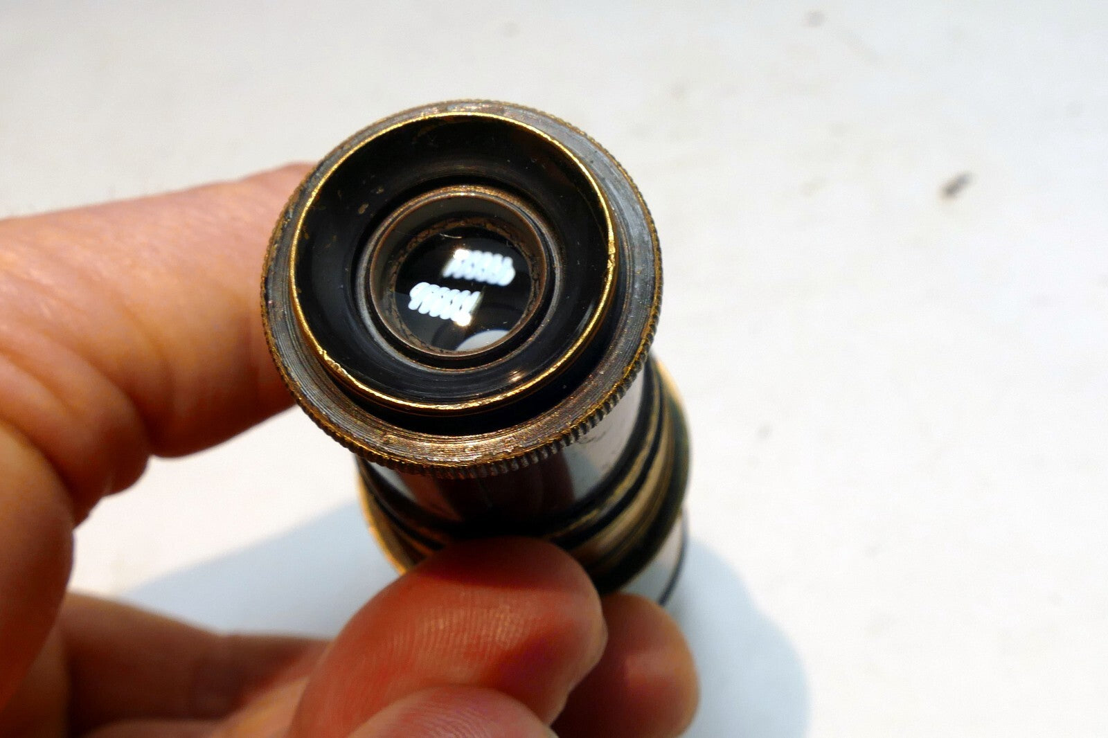 Antique Telescope Brass Nautical Spyglass 19th century compact
