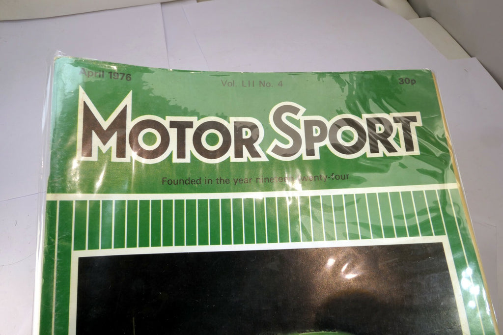 Motor Sport Magazine April 1976