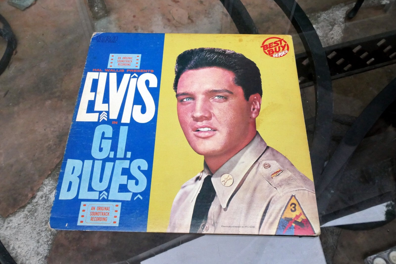 1980 Elvis Presley  – G. I. Blues AFL1-2256  RCA Best Buy - ALBUM ART COVER ONLY