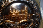 La cattedrale copper 12" plate hanging wall art decor italy florence st. mary