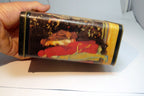 Coca-Cola Tin Can  Red & Gold "Delicious and Refreshing" Drink rectangle  6"