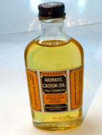 Antique bottle aromatic castor oil by davis & lawrence montreal 4oz
