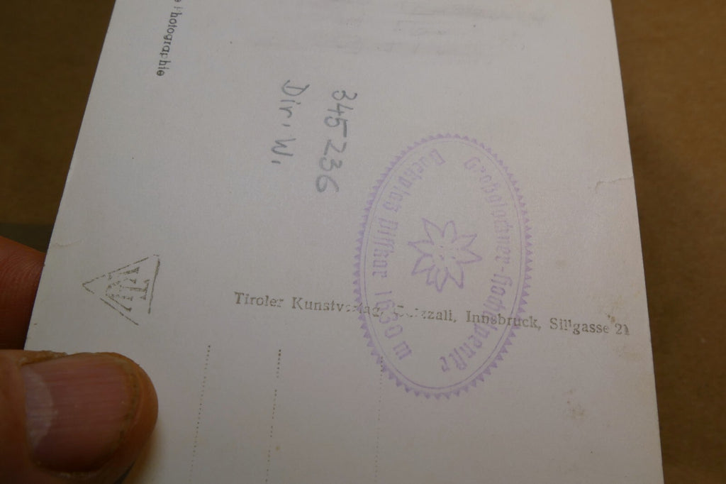 Grossglockner Großes Wiesbachhorn Alpine Road postcard Austria - unposted