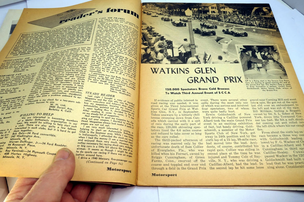 Motor Sport Magazine December 1950