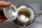 VIKING SILVER  PLATE E P COPPER TEAPOT made in Canada  Lead Mounted Tea