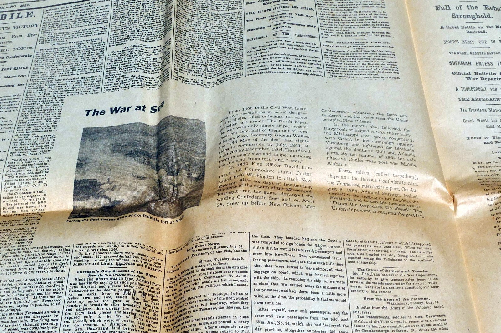 New York Times Sept 3 1864 - Reprint, Atlanta's Destruction by Sherman, Mobile