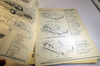 Pontiac 1961-62 Motor Crash Book Service Identification sheet chart
