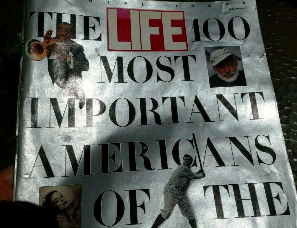 Life special issue 100 most important americans of the 20th century, fall 1990