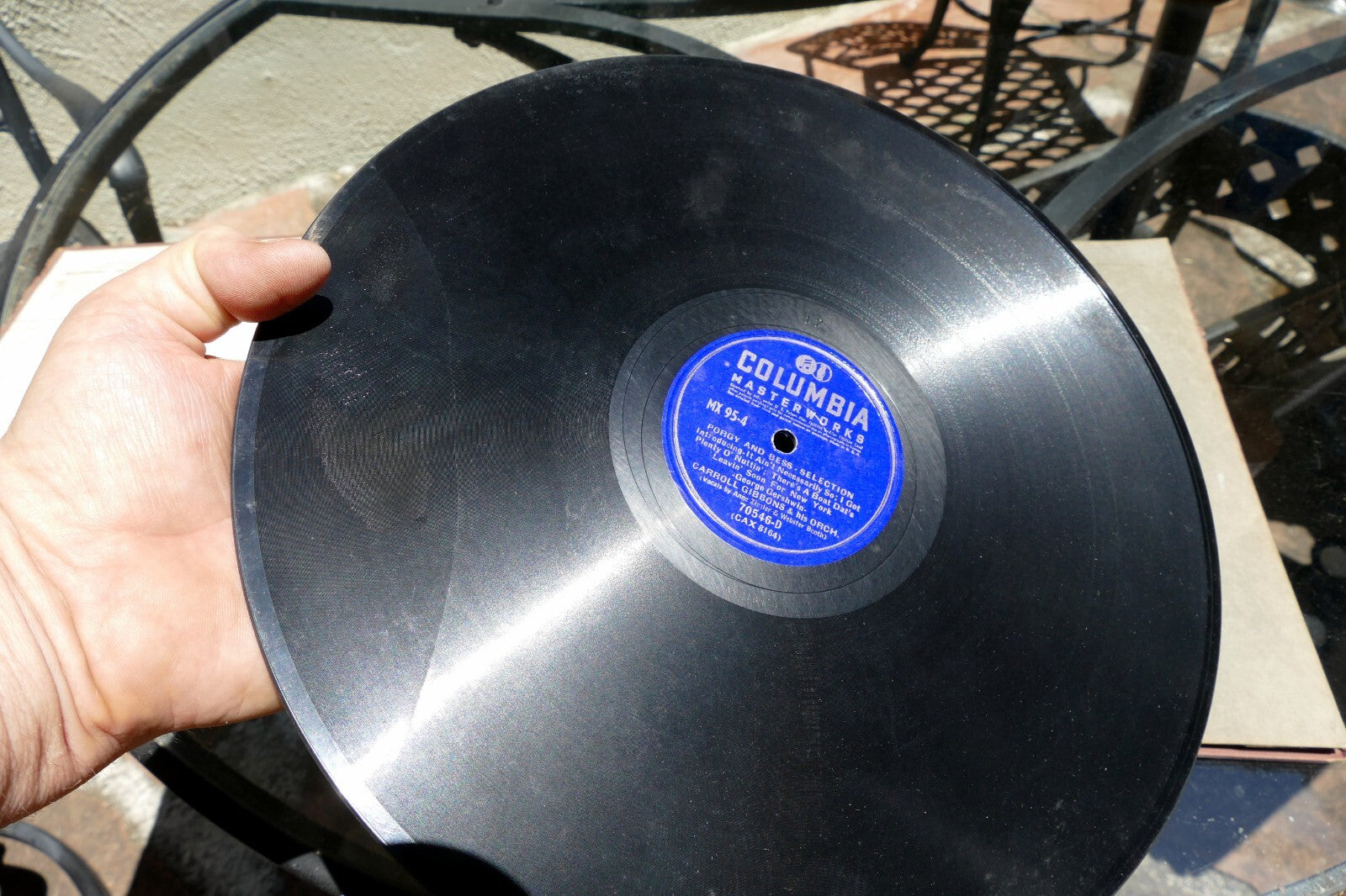 Columbia Gershwin King of Rhythm Porgy and Bess MX 95-1 95-4 (missing 95-2 95-3)