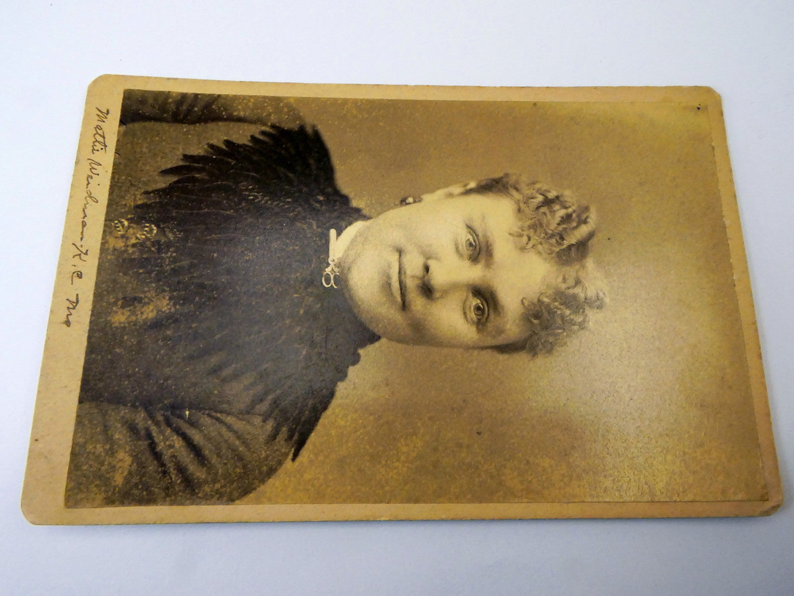 Picture of Lady ANTIQUE Photograph 6X4" Martha 'Mattie' Weidman 1890 Kansas City