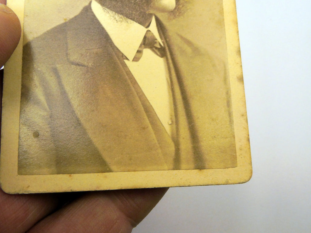 Picture of Gentleman VINTAGE ANTIQUE Photograph 2.5X4" 1880-90's Weidman  family