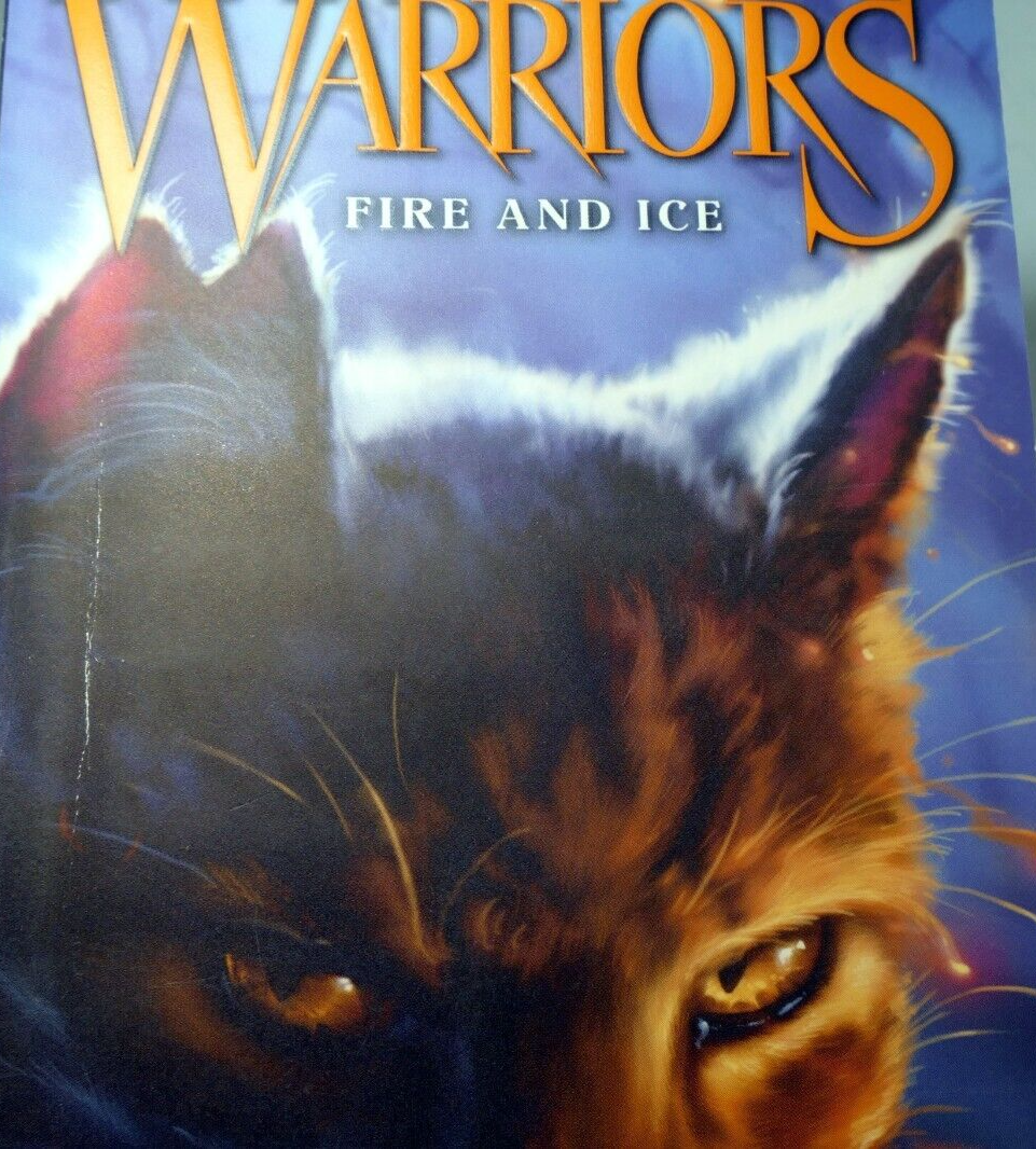 Erin hunter warriors #2 (paperback) fire and ice   very good