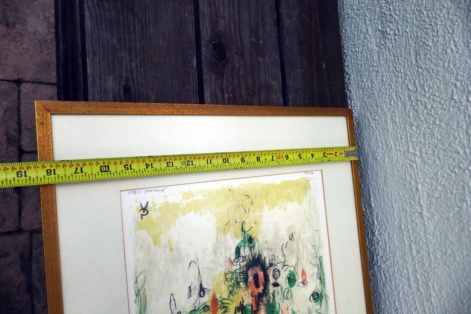Rolf Cavael Lithograph Print Framed 91/200 Plate signed Limited numbered
