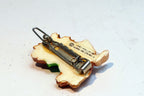 "Bogey" MONKEY GIRL PIn Hair Clip Accessory vintage 1981