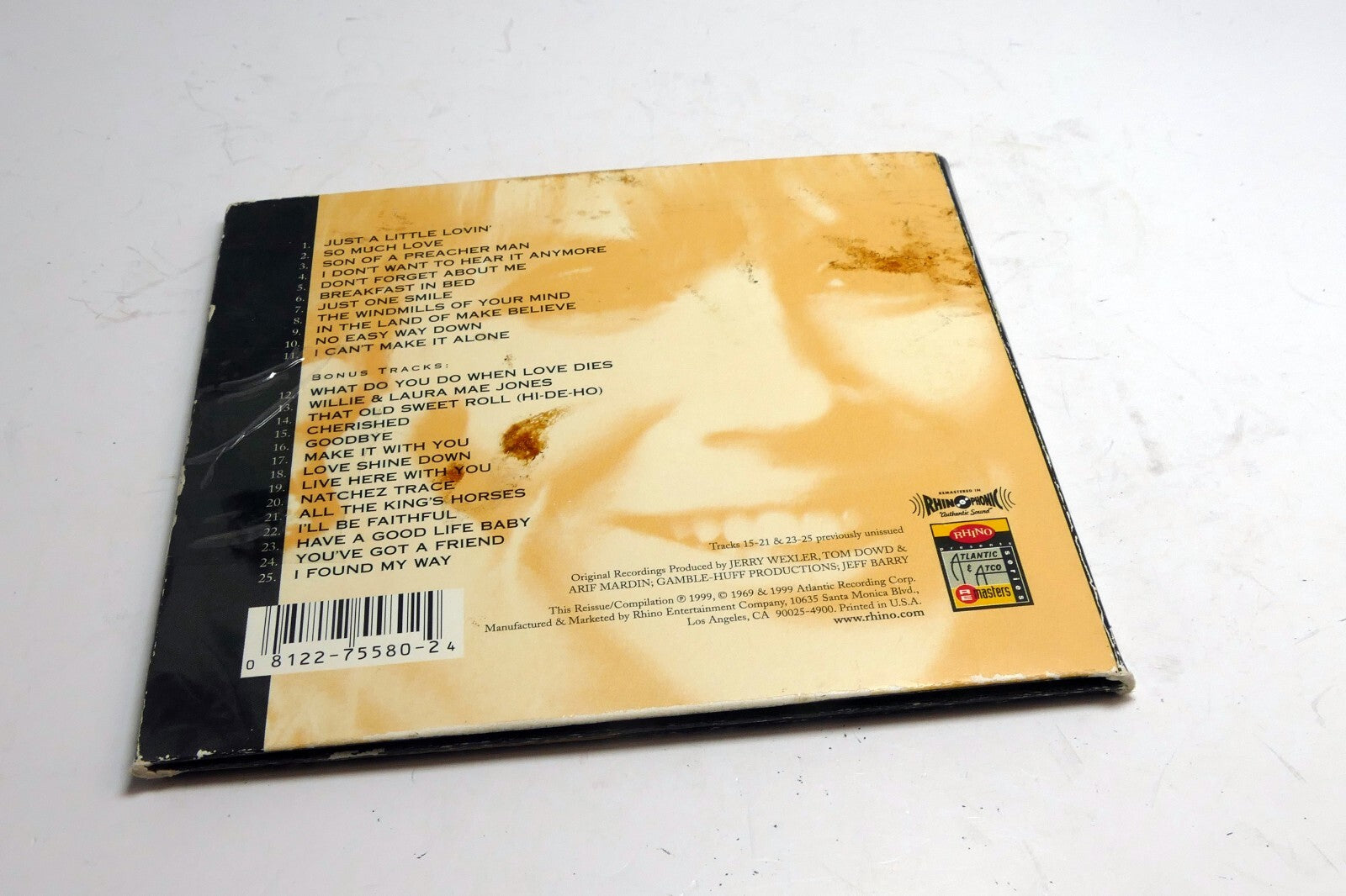 Dusty Springfield: Dusty in Memphis (CD 1999 Rhino) Pop, Blue Eyed Soul Atlantic