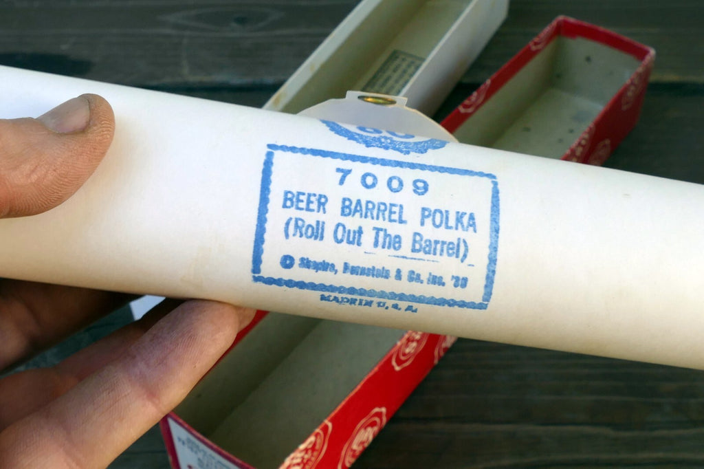 QRS Word Roll 7009 Beer Barrel Polka