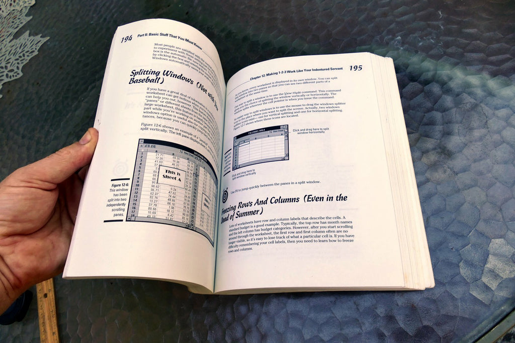 1-2-3 for Windows 5 for Dummies by John Walkenbach computer book for beginners