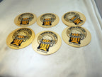 Crescent City Brewhouse New Orleans  Bar Coaster Beer lot 6  pack