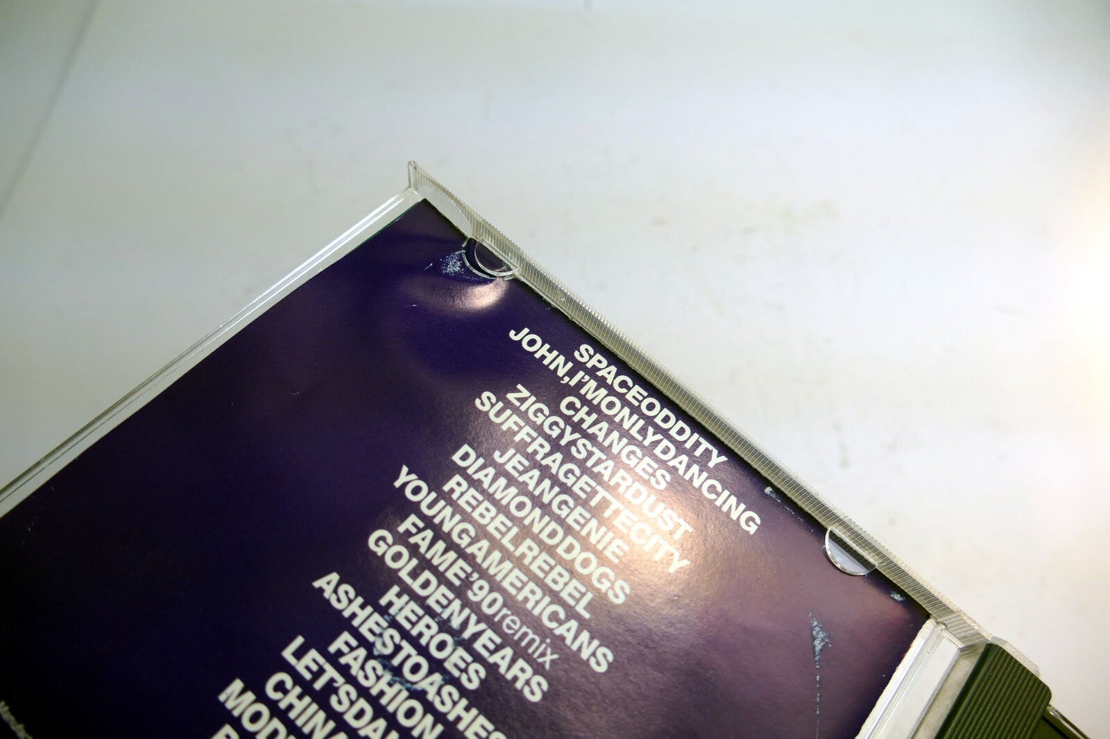 Cover art only David Bowie Changesbowie RCD 20171 Rykodisc  -  (NO CD included)