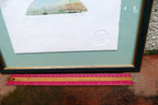 Etching St. Mark's Square Lagoon Venice Pencil Signed matted framed by B Fe