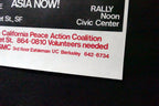 1968 Stop the Bombing! Protest Poster San Francisco USA Vietnam