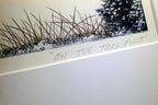 Giclee Print Brown County Artist James Oblack 15/500 Signed "On The Turnpike"