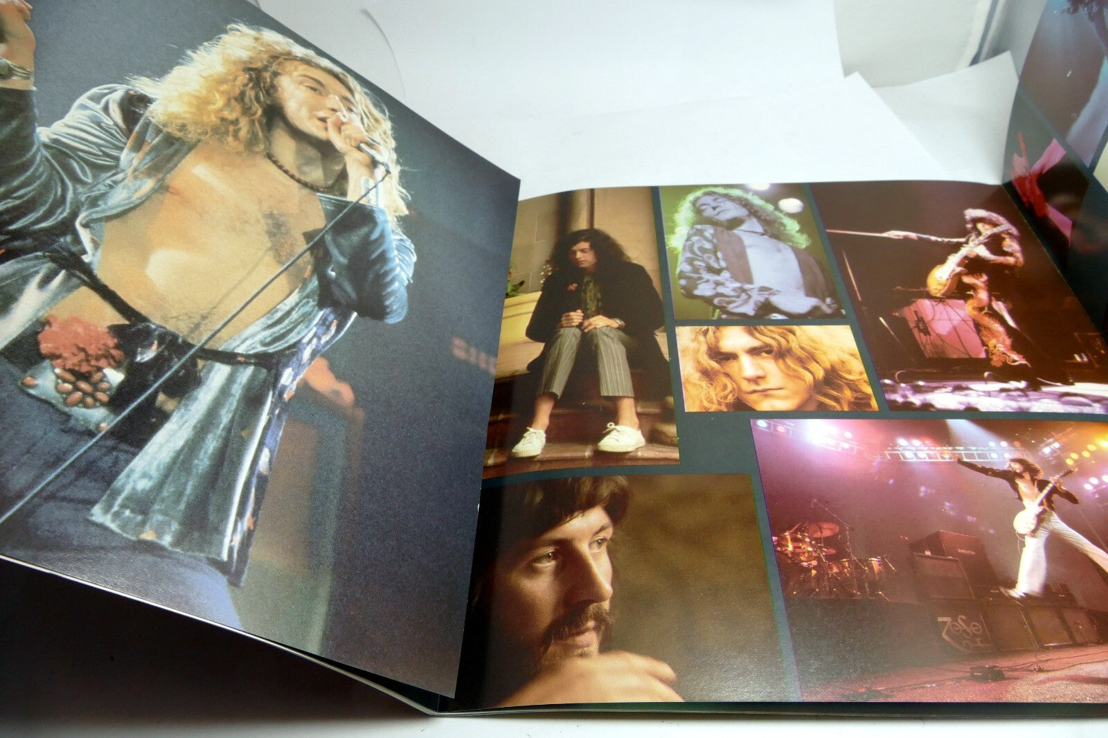 Led zeppelin booklet inlay from vinyl lp 1990 82144 36 pages with fold out poster