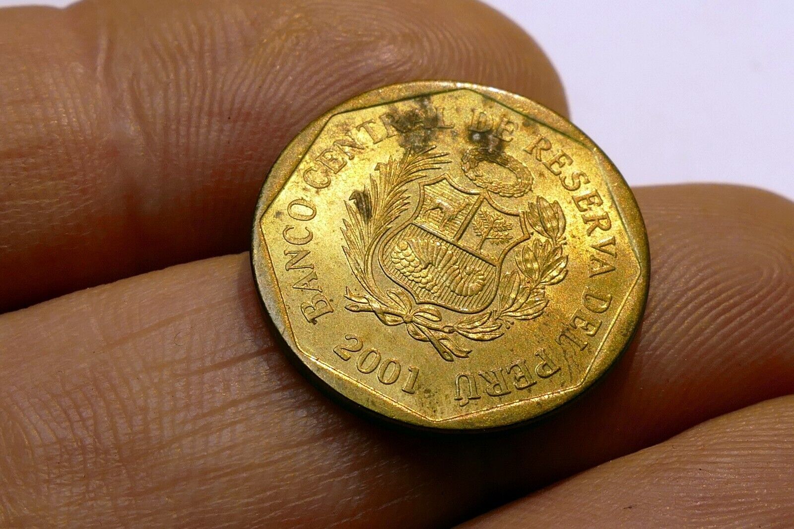 10 Centimos Mexico Coin  2001