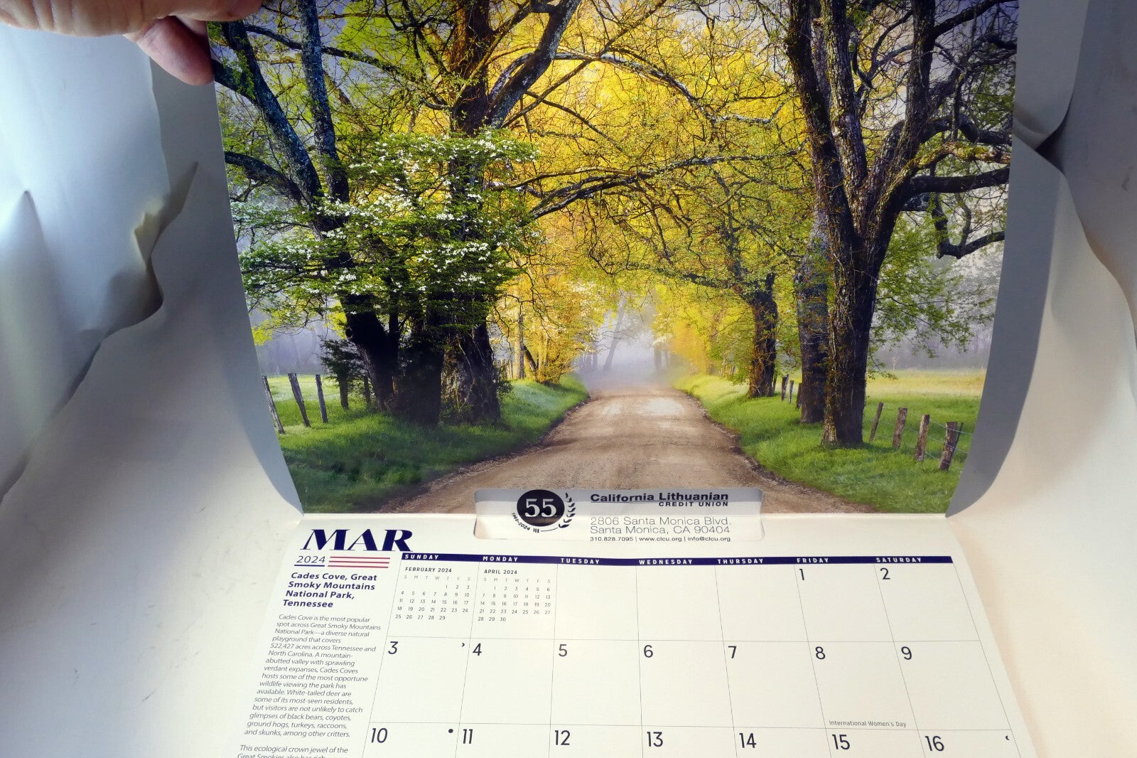American Grandeur 2024 Wall Calendar  California Lithuanian Credit Union USA