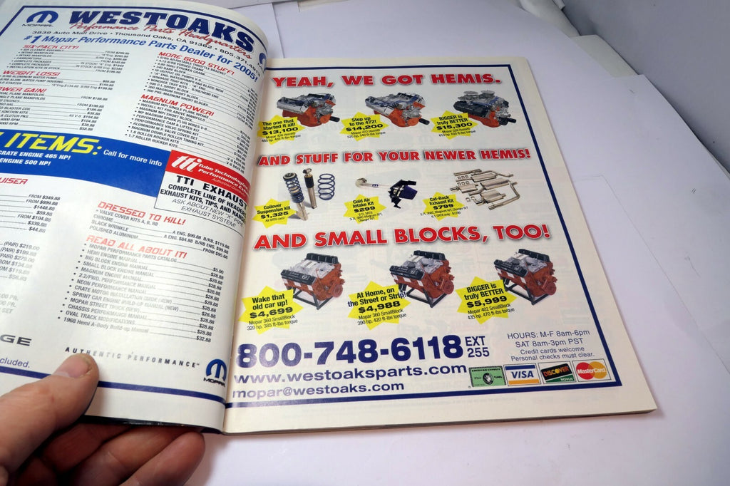 MOPAR Muscle Magazine March 2007 Big-Block '71 Dart '76 Road Runner '66 Satellit