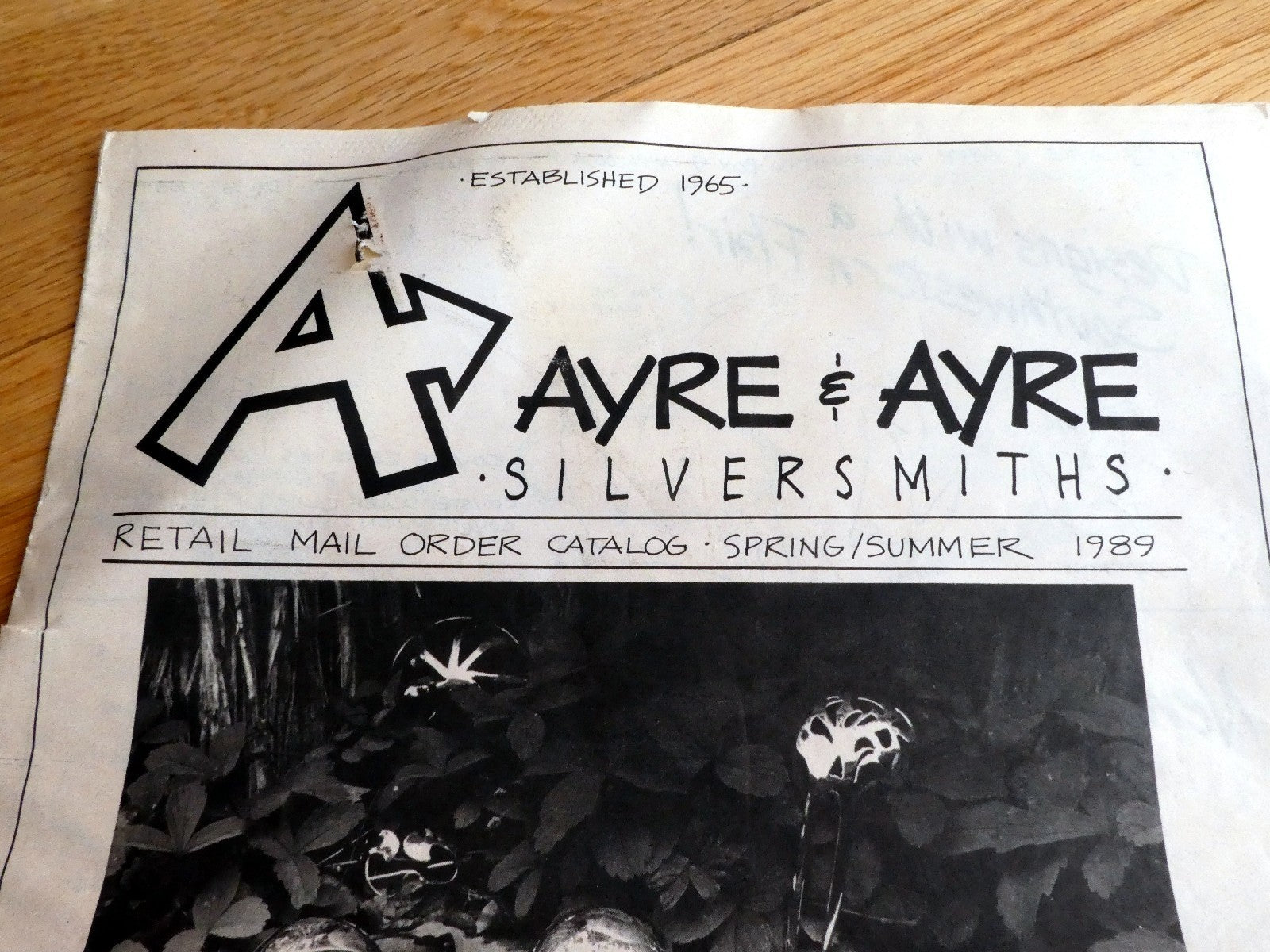 Ayre & ayre silversmiths retail mail order catalog 1989 spring/ summer vintage