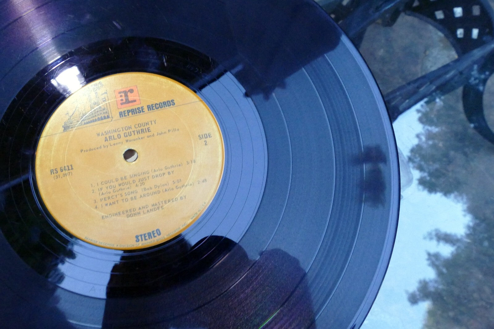 ARLO GUTHRIE - WASHINGTON COUNTY - 1970 REPRISE RECORD RS 6411