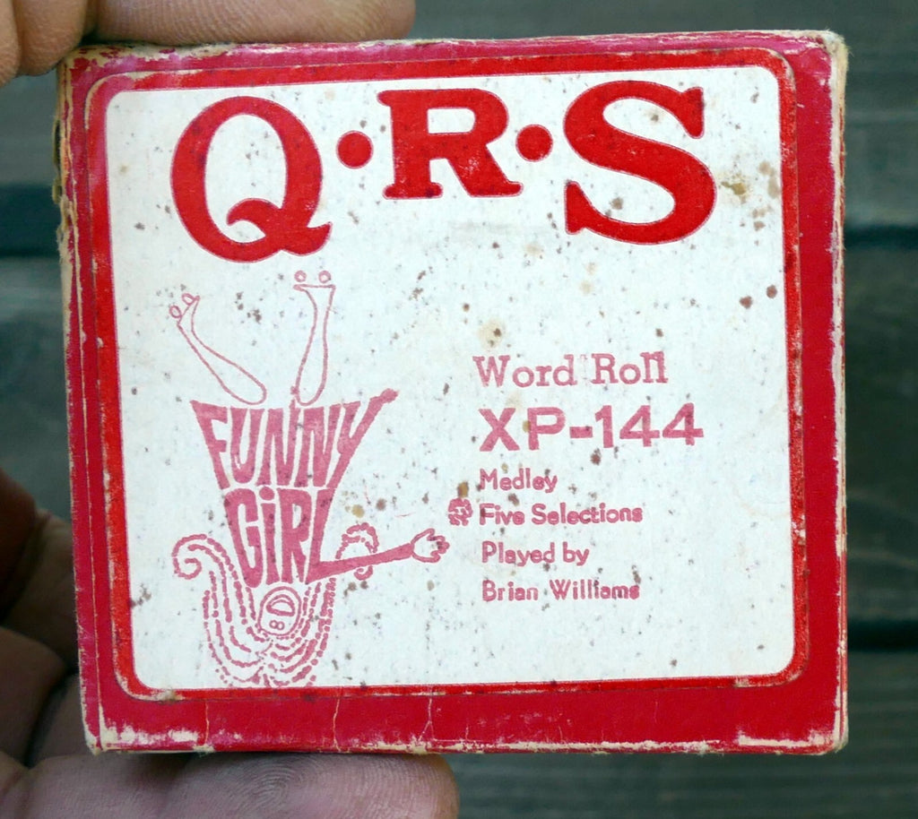 Qrs word roll xp 144 funny girl by brian williams