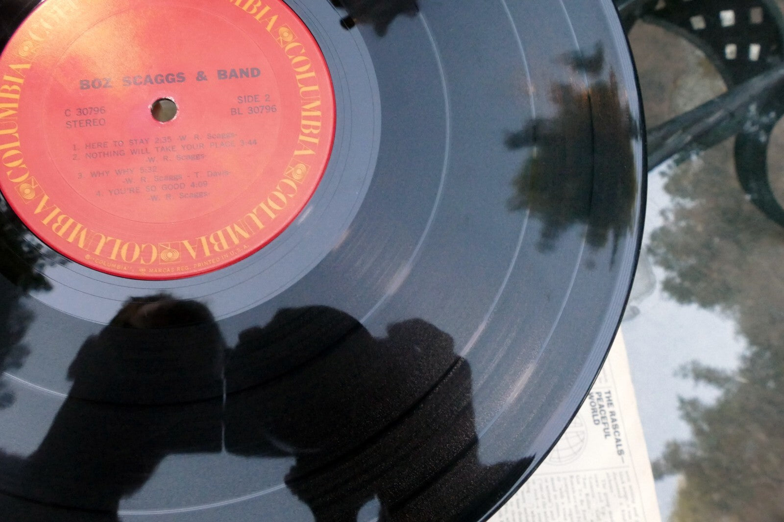 Boz Scaggs & Band C30796 Record 12" Vinyl