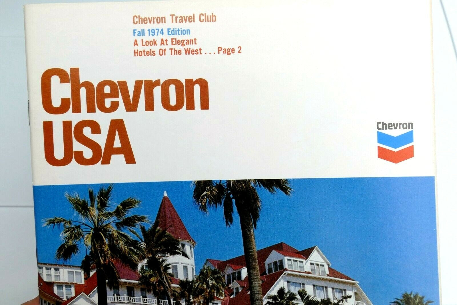 Fall 1974 chevron usa travel club magazine elegant hotels autumn harvest cruise
