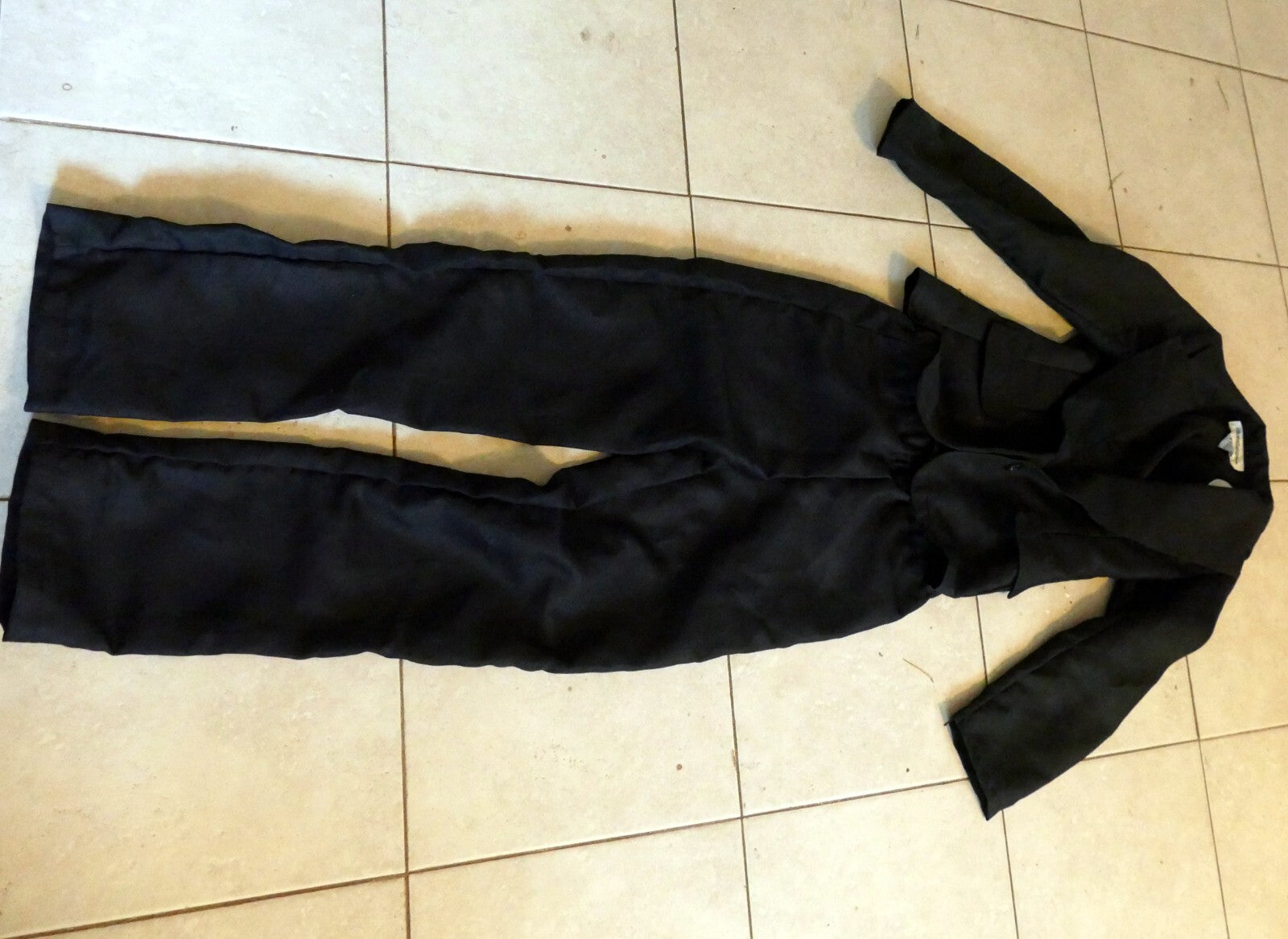 Kid's black suit costume halloween costumes fun1111bkch size m 10 12 years old