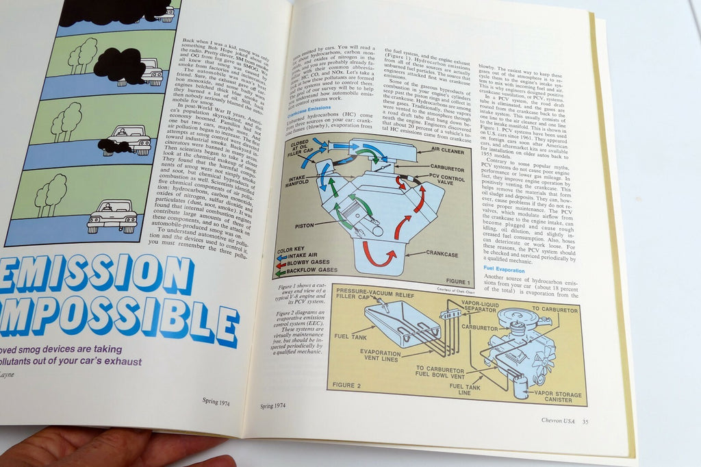 Spring 1974 Chevron USA Travel Club Magazine Kite Time, Expo '74, Path to Yukon